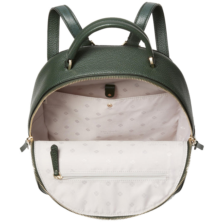 Kate Spade Polly Medium Backpack Bag in Deep Evergreen –