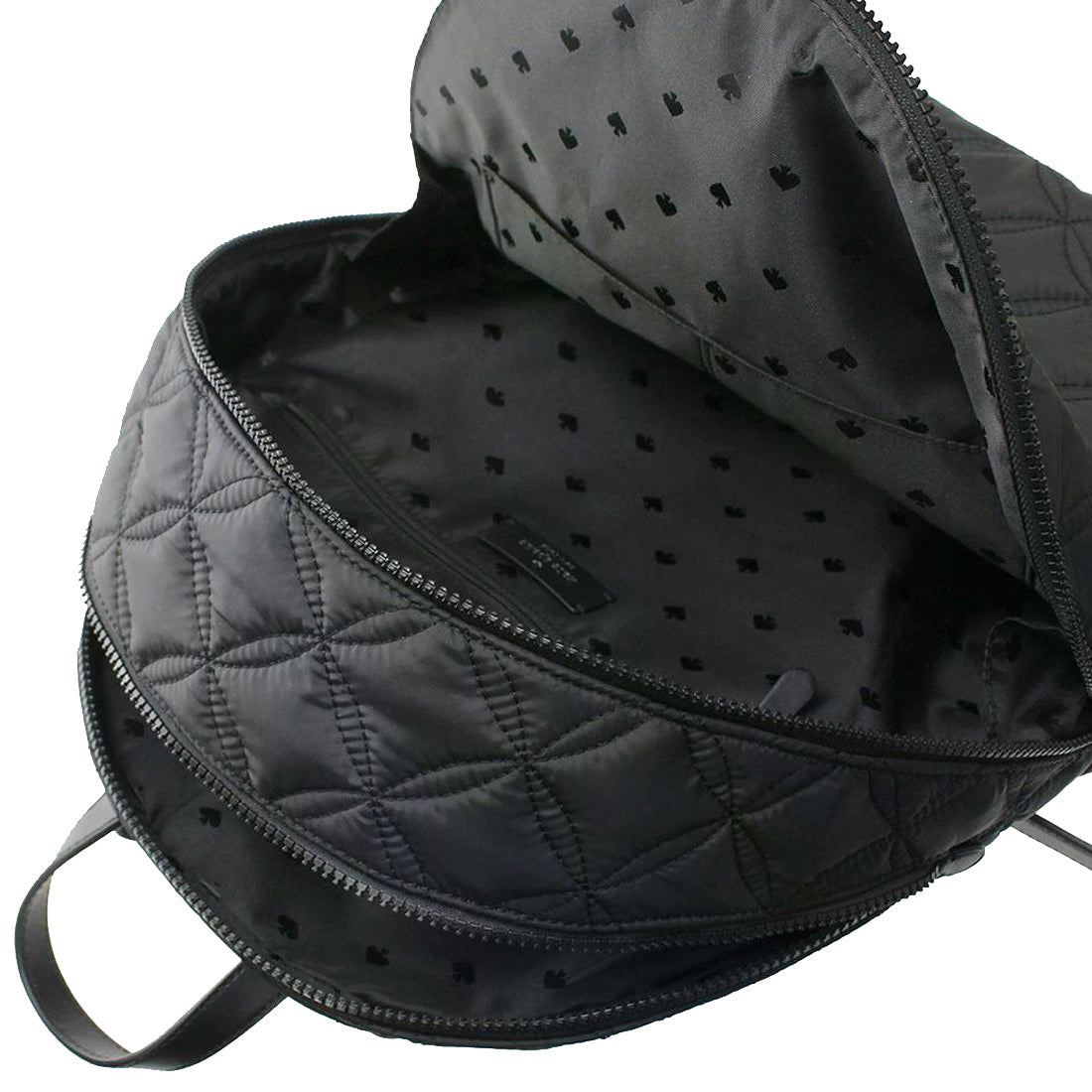 Kate Spade Karissa Nylon Quilted Large Backpack Bag in Black wkru7054