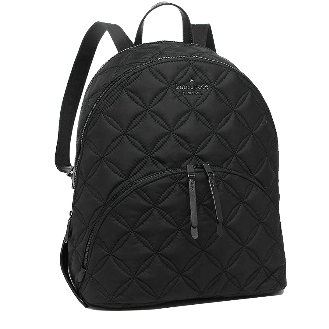Kate Spade Karissa Large Laptop Black Backpack Kate Spade New York Karissa Nylon Backpack Nightcap BLACK  main image 2
