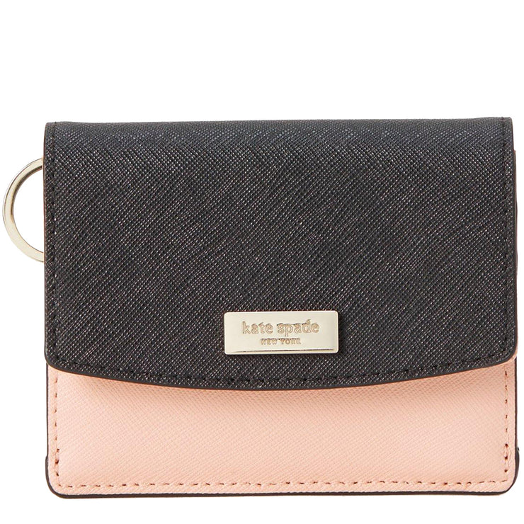 Kate Spade New York Morgan Saffiano Leather Compact Wallet Black | Bi-Fold  Wallet