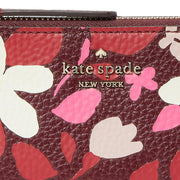Kate Spade Jackson Forest Floral Small Slim Bifold Wallet