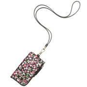 Kate Spade Dawn Park Ave Floral Card Case Lanyard