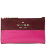 Kate Spade Staci Colorblock Small Slim Bifold Wallet