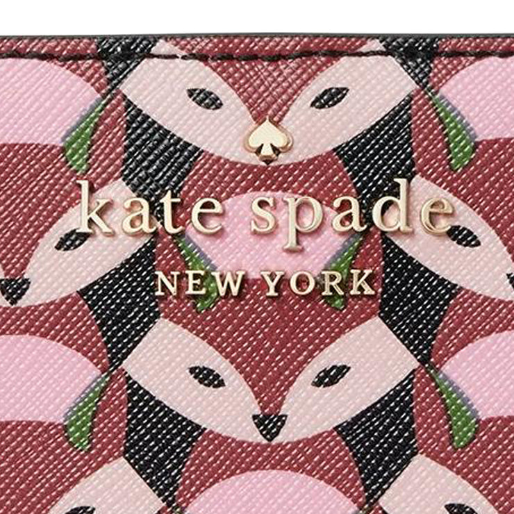 Kate Spade Staci Geo Fox Large Slim Bifold Wallet