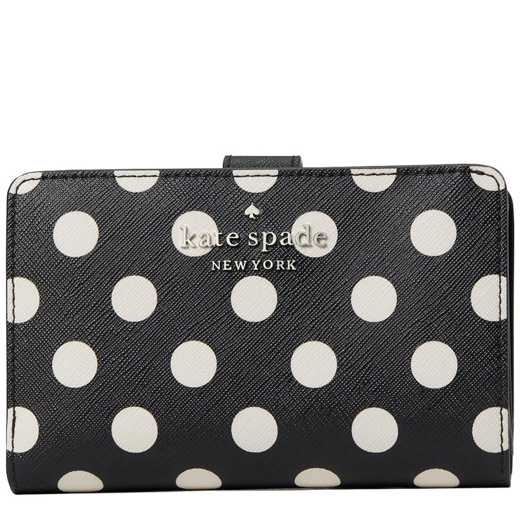 Kate Spade Staci Picture Dot Medium Compact Bifold Wallet