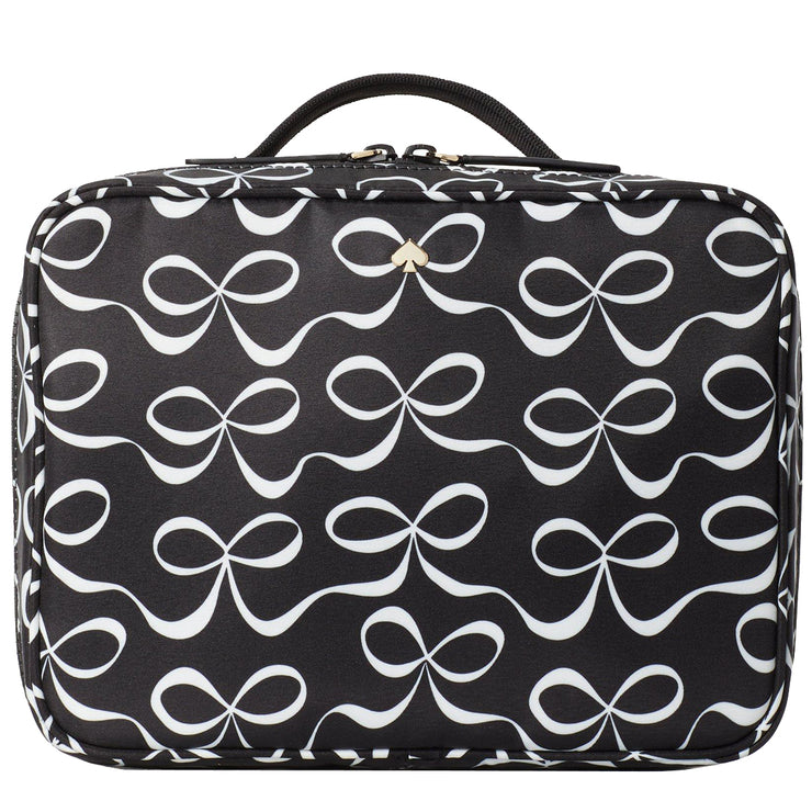 Kate Spade Jae Elegant Bow Travel Cosmetic Bag