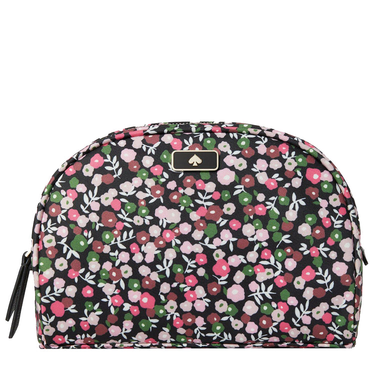 Kate Spade Dawn Park Ave Floral Medium Dome Cosmetic Pouch