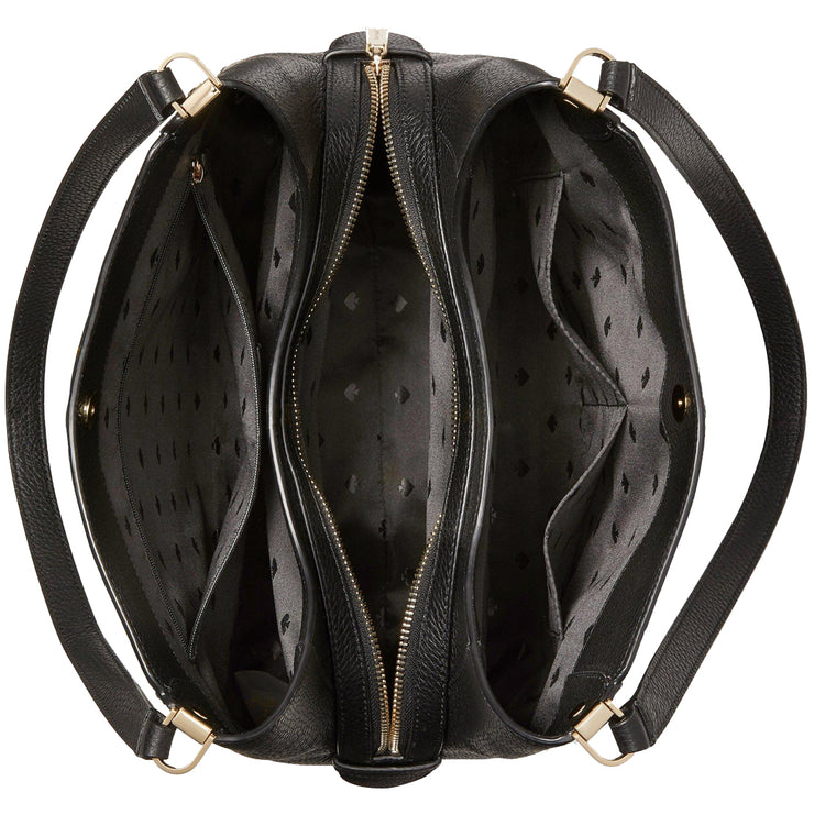 Buy Kate Spade Leila Medium Triple Compartment Shoulder Bag in Black wkr00344 Online in Singapore | PinkOrchard.com