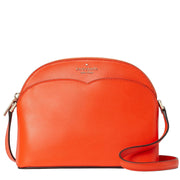 Kate Spade Payton Dome Crossbody Bag in Coral Buds