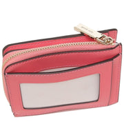 Kate Spade Staci Small L-Zip Bifold Wallet in Garden Pink