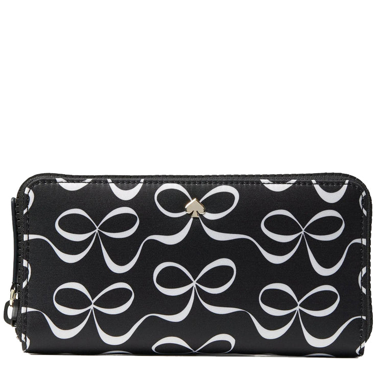 Kate Spade Jae Elegant Bow Large Continental Wallet