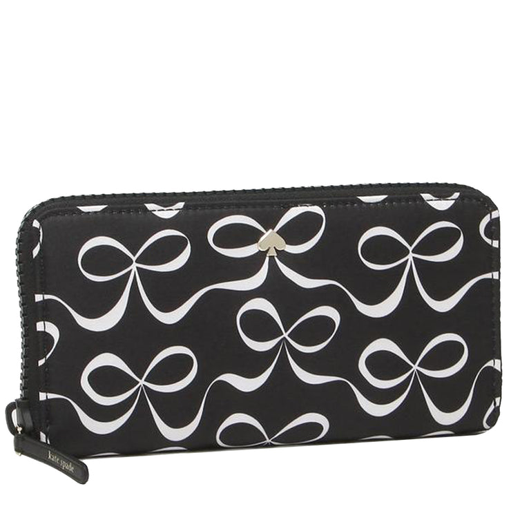Kate Spade Jae Elegant Bow Large Continental Wallet wlr00204