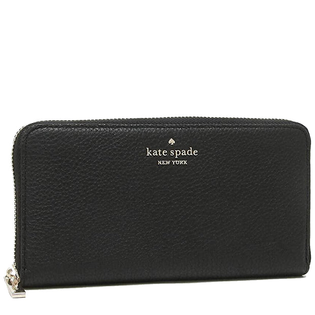 Buy Kate Spade Leila Large Continental Wallet in Black wlr00392 Online in Singapore | PinkOrchard.com