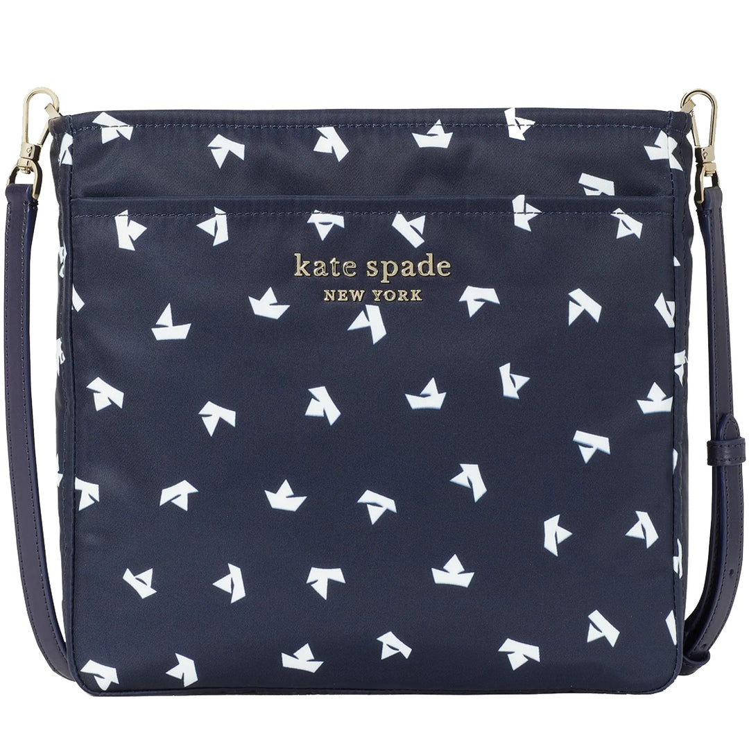 Kate Spade Daily Paper Boats Medium Swing Pack Bag in Squid  display picture 1