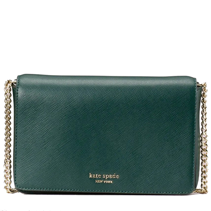 Kate Spade Ladies Green Leather Spencer Chain Wallet