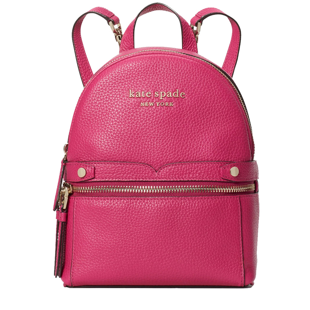 kate spade pink mini convertible backpack Kate Spade Day Pack Mini Convertible Backpack Bag in Dark Magenta Crush