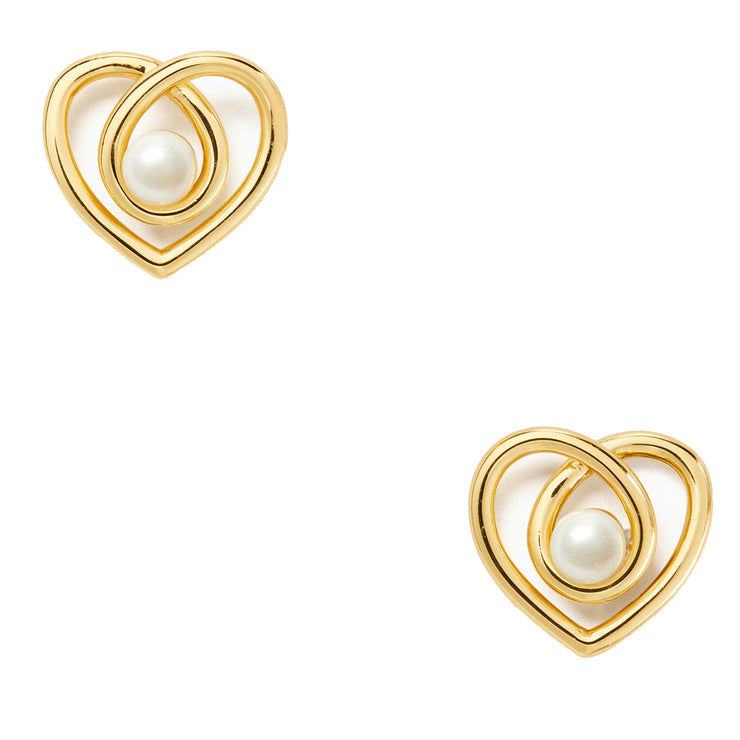 Kate Spade Infinite Hearts Studs Earrings