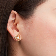 Kate Spade Infinite Hearts Studs Earrings o0r00251