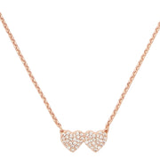 Kate Spade Yours Truly Pave Heart Mini Pendant Necklace