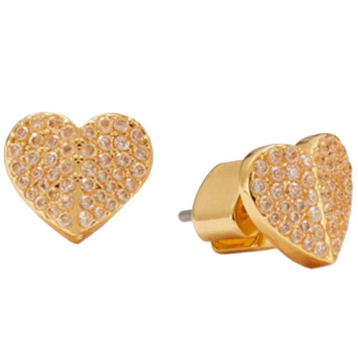 Kate Spade Heart To Heart Pavé Mini Studs Earrings wbruh721