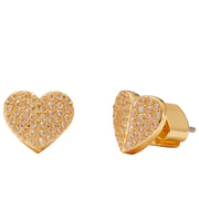 Kate Spade Heart To Heart Pavé Mini Studs Earrings