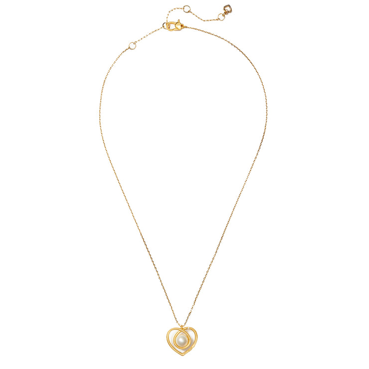 Kate Spade Infinite Hearts Pendant Necklace o0r00252