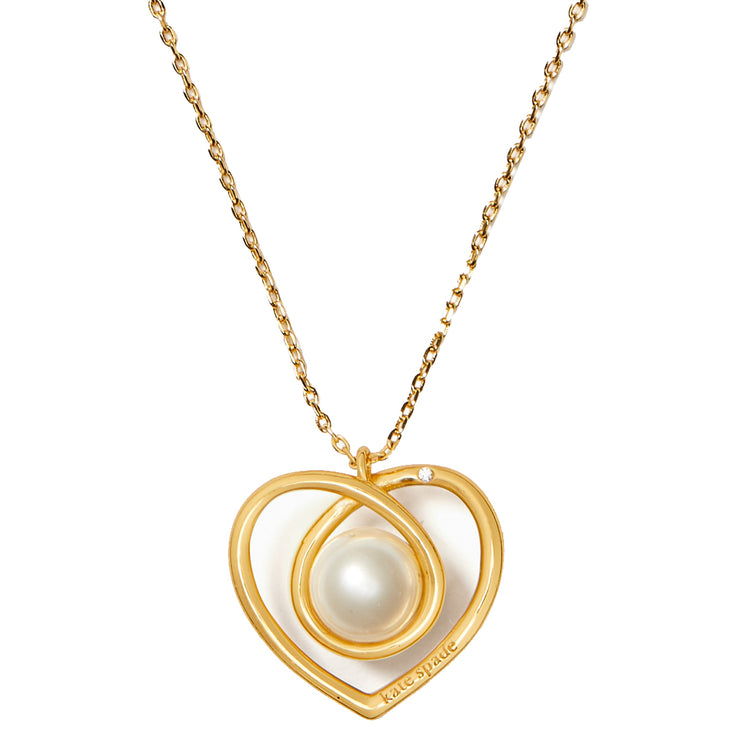 Kate Spade Infinite Hearts Pendant Necklace