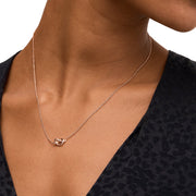 Kate Spade Loves Me Knot Mini Pendant Necklace in Gold
