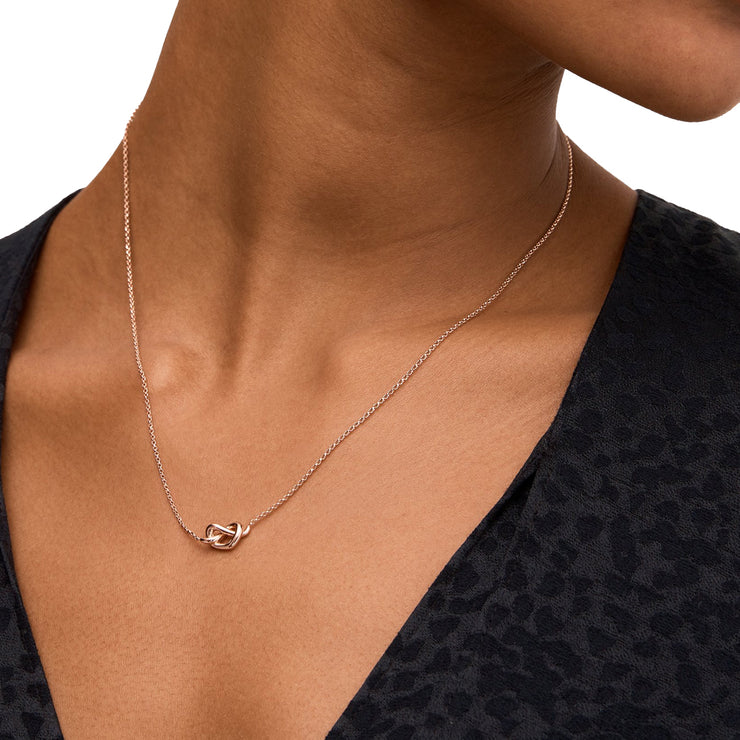 kate spade | Jewelry | Kate Spade Loves Me Knot Gold Necklace Earrings Set  | Poshmark