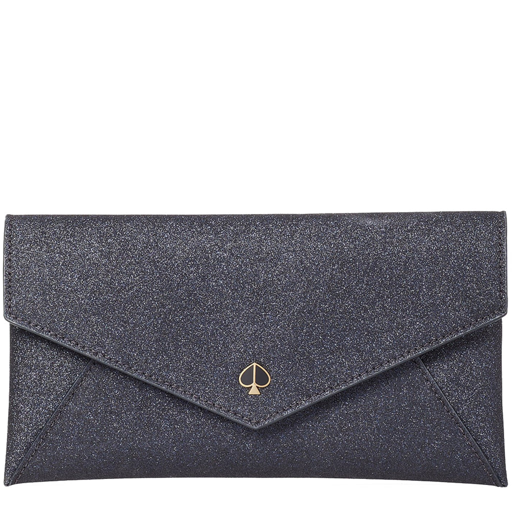Kate Spade Burgess Court Chain Clutch Bag in Lakeshore Blue