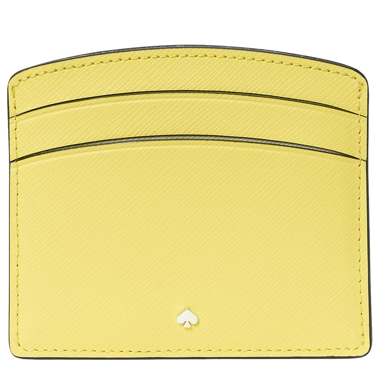 Kate Spade Spencer Cardholder in Yellow Sesame