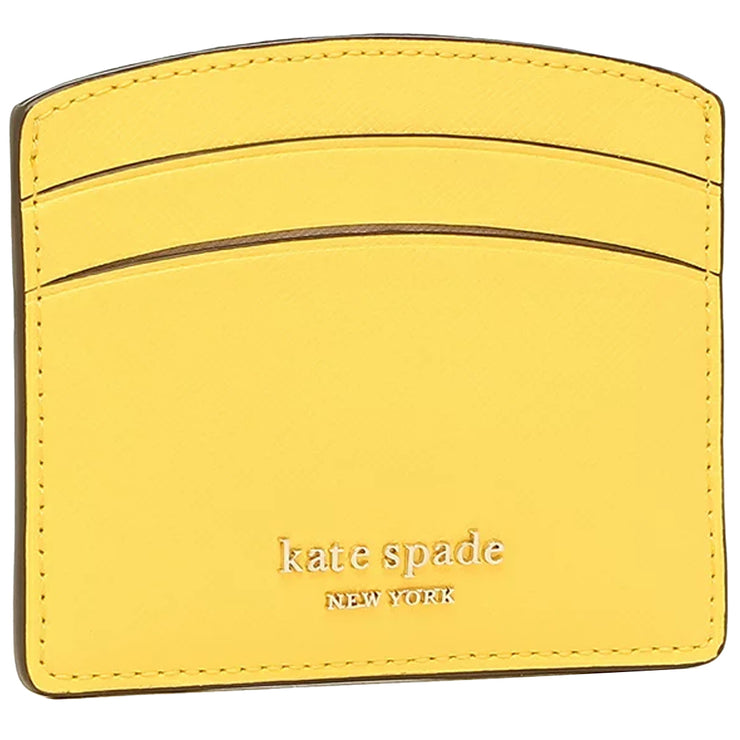 Kate Spade Spencer Cardholder in Yellow Sesame pwr00277