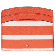 Kate Spade Spencer Stripe Cardholder pwr00307