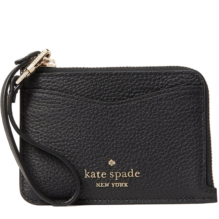 Buy Kate Spade Leila Small Card Holder Wristlet in Black wlr00398 Online in Singapore | PinkOrchard.com