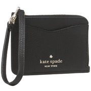 Buy Kate Spade Leila Small Card Holder Wristlet in Black wlr00398 Online in Singapore | PinkOrchard.com