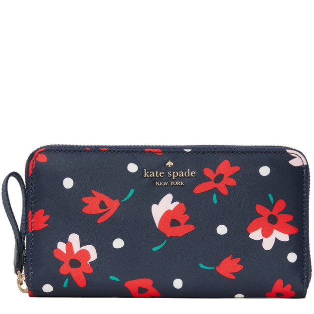 Kate Spade Chelsea Whimsy Floral Large Continental Wallet in Multi wlr ...