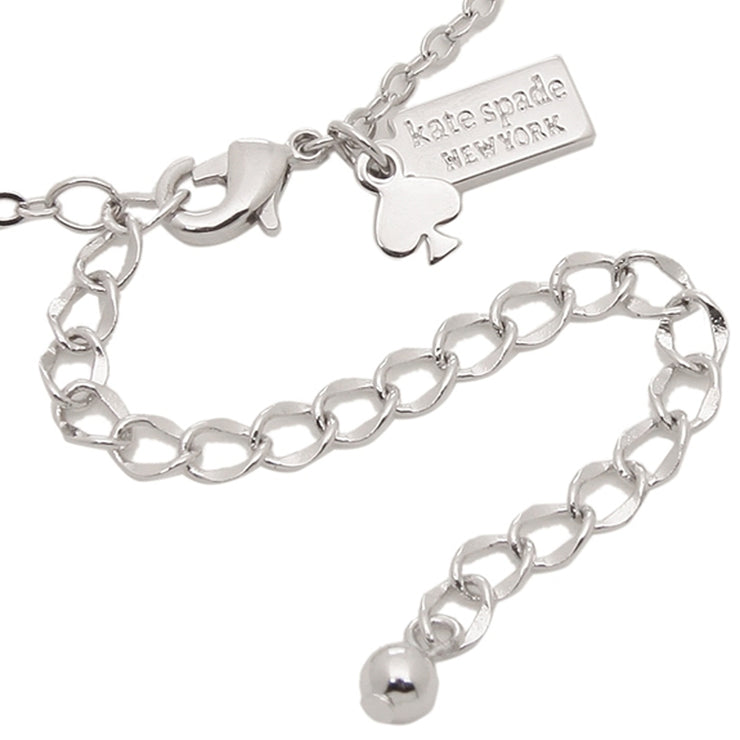 Buy Kate Spade Infinity & Beyond Knot Mini Pendant Necklace in Clear/Silver o0ru2826 Online in Singapore | PinkOrchard.com