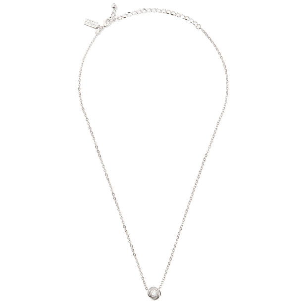 Buy Kate Spade Infinity & Beyond Knot Mini Pendant Necklace in Clear/Silver o0ru2826 Online in Singapore | PinkOrchard.com