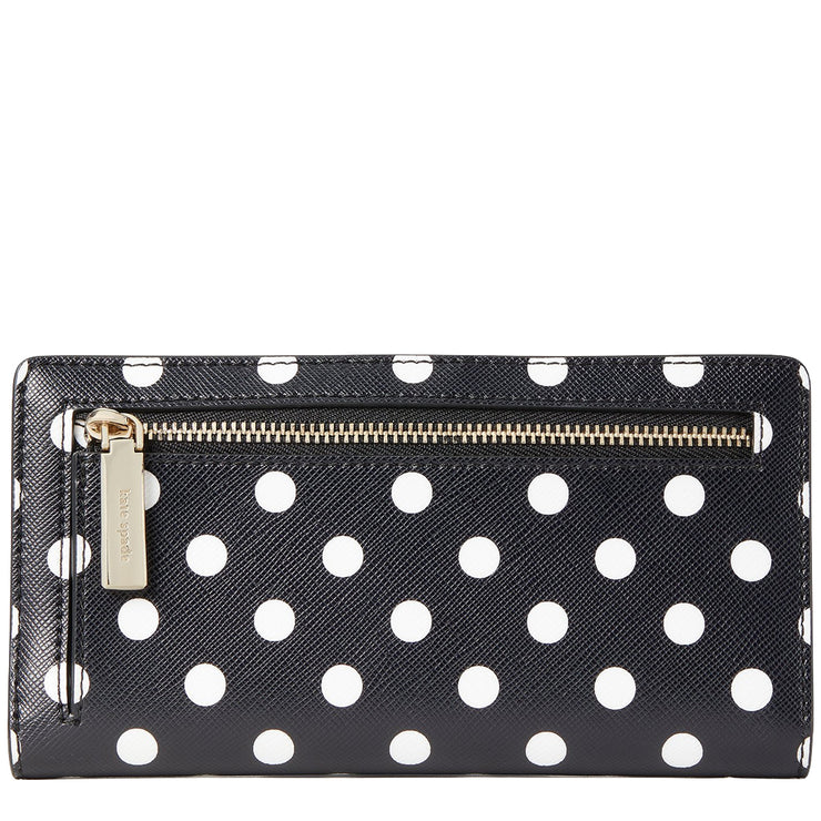 Kate Spade Staci Dot Dot Dot Large Slim Bifold Wallet wlr00642