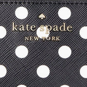 Kate Spade Staci Dot Dot Dot Large Slim Bifold Wallet in Black Multi