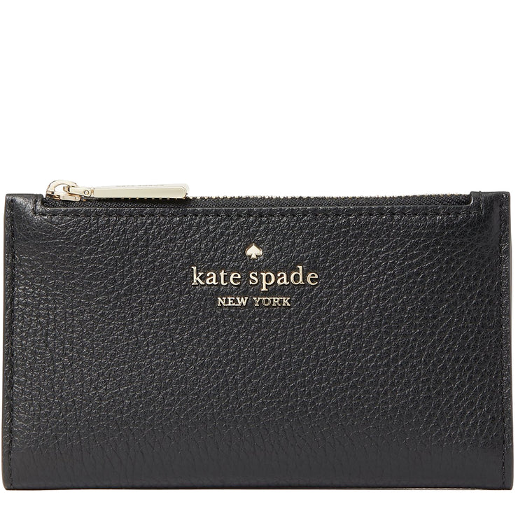 Buy Kate Spade Leila Small Slim Bifold Wallet in Black wlr00395 Online in Singapore | PinkOrchard.com