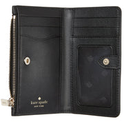 Buy Kate Spade Leila Small Slim Bifold Wallet in Black wlr00395 Online in Singapore | PinkOrchard.com