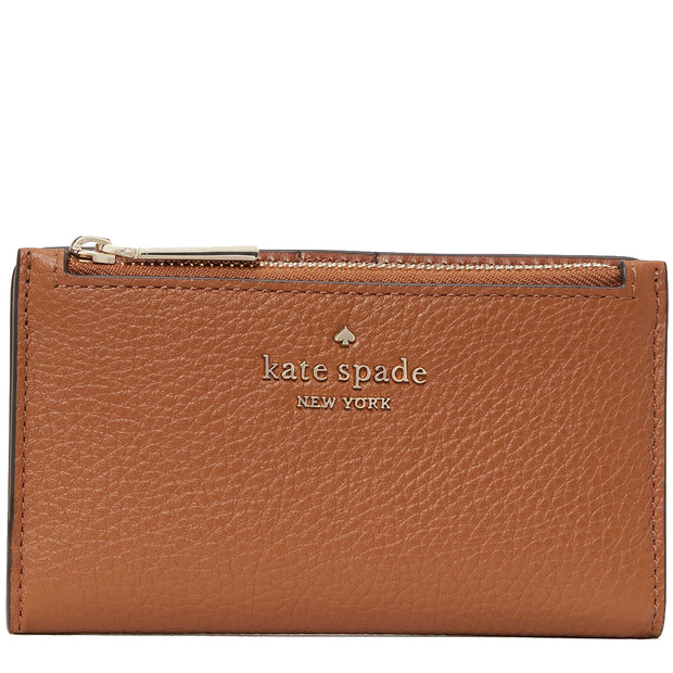 Buy Kate Spade Leila Small Slim Bifold Wallet in Warm Gingerbread wlr00395 Online in Singapore | PinkOrchard.com