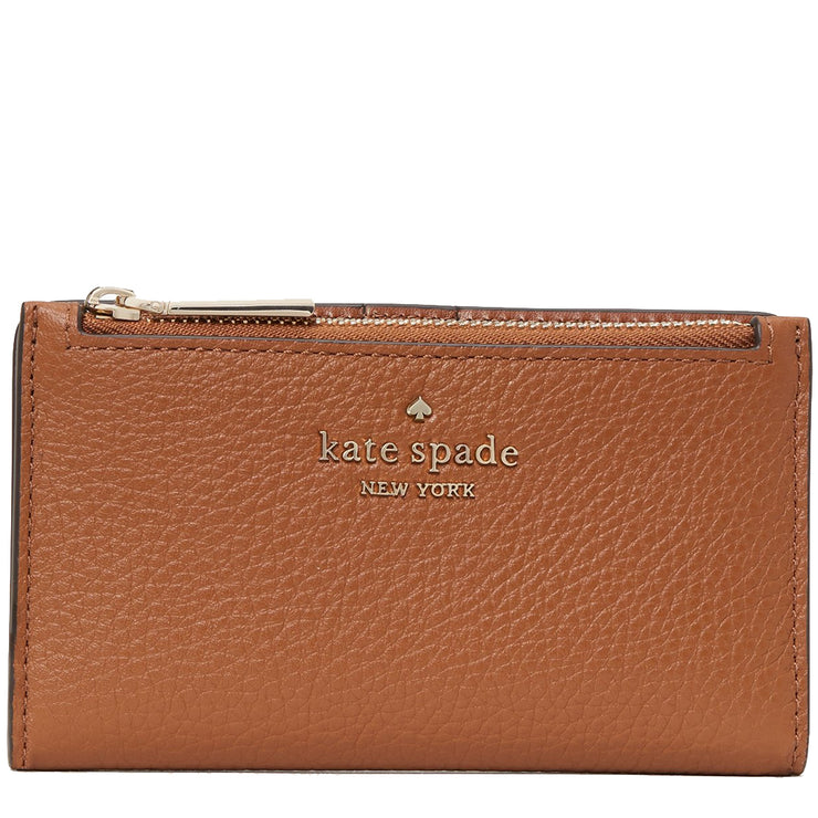 Buy Kate Spade Leila Small Slim Bifold Wallet in Warm Gingerbread wlr00395 Online in Singapore | PinkOrchard.com