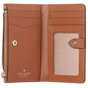 Buy Kate Spade Leila Small Slim Bifold Wallet in Warm Gingerbread wlr00395 Online in Singapore | PinkOrchard.com