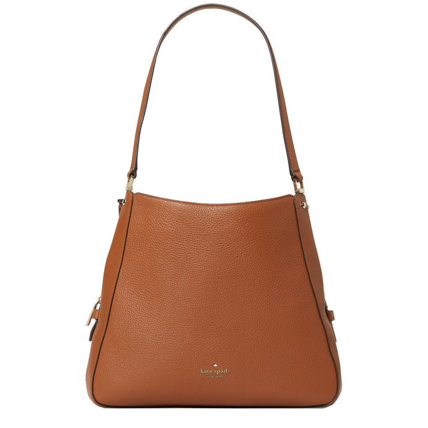 Buy Kate Spade Leila Medium Triple Compartment Shoulder Bag in Warm Gingerbread wkr00344 Online in Singapore | PinkOrchard.com