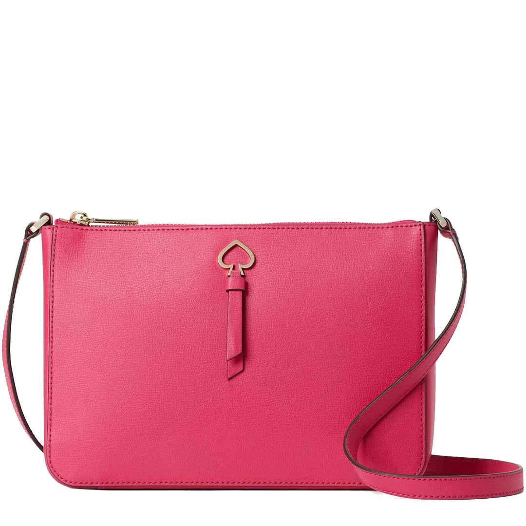 Kate Spade Adel Medium Top Zip Crossbody Bag in Bright Magenta