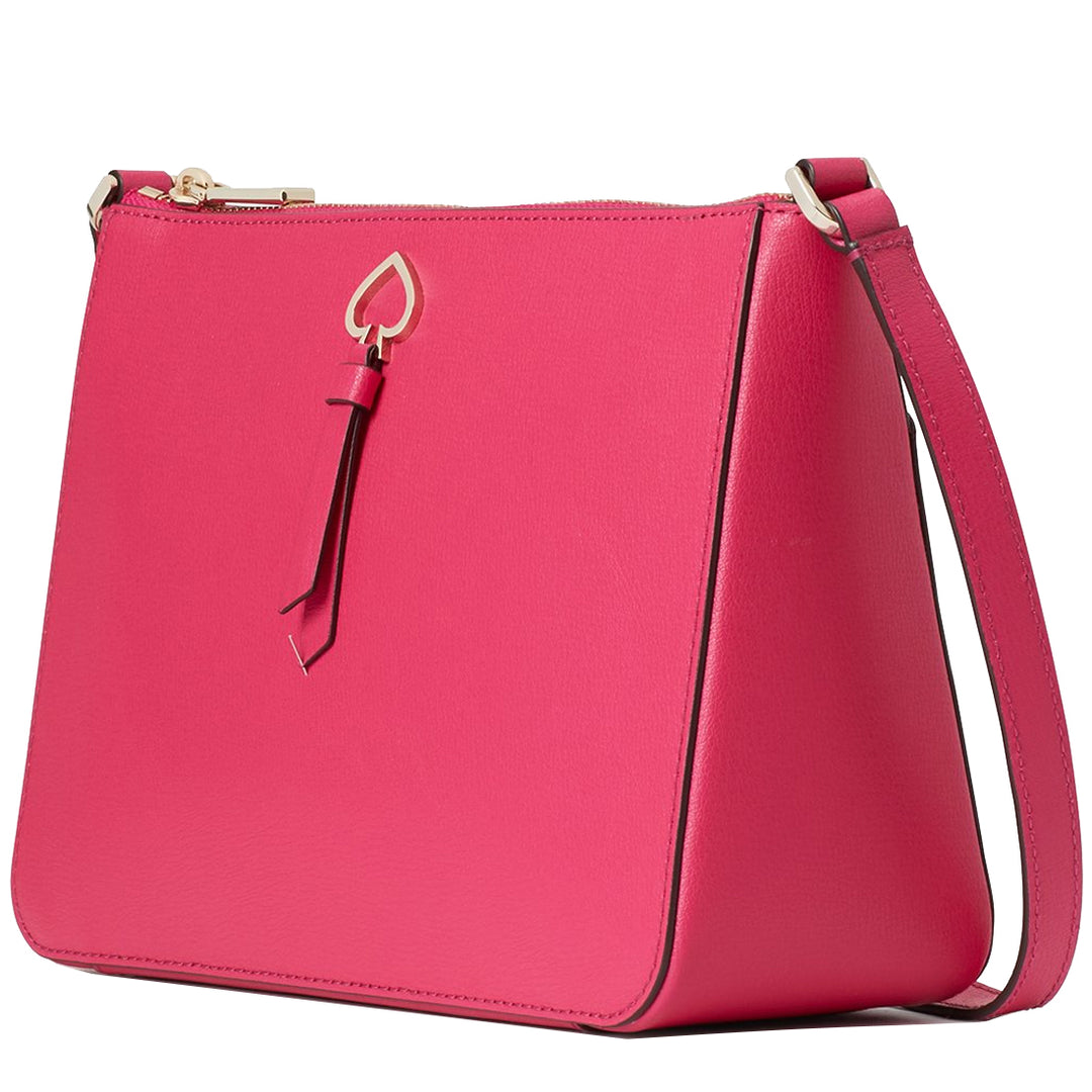 Kate Spade Adel Medium Top Zip Crossbody Bag in Bright Magenta