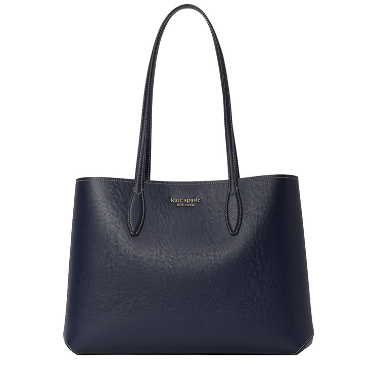 Kate spade blue tote bag sales