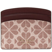 Kate Spade Spade Flower Coated Canvas Cardholder